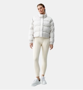 Manteau de sport Lynx Fermeture éclair - Born Living Yoga - Beige colombe