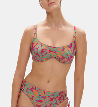Brassière avec Armatures - Imprimé Rose Ménara - Simone Pérèle - Rose