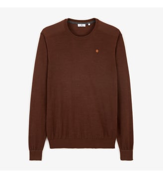 Pull Mao essentiel col rond Serge Blanco