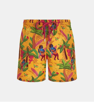 Maillot de bain Tropicalia Monogram Turtles Jacquard - Vilebrequin - Mangue