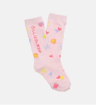 Chaussettes mi-hautes - Billieblush - Rose