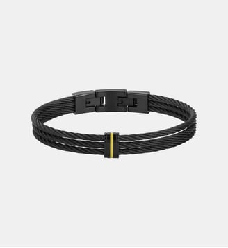 Bracelet rigide Nolane en Acier 316L - Phebus - Noir