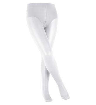 Collant Pure Matt 30 Fibre artificielle Transparent - Falke - Blanc
