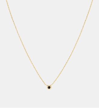 Collier doré malachite - TINY - Caroline Najman - Noir