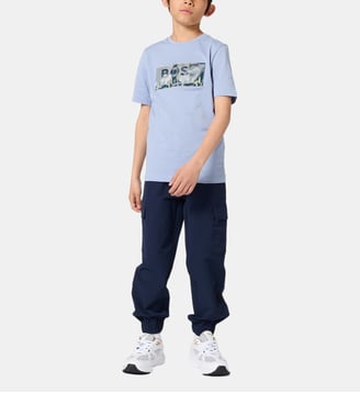 Tee-shirt manches courtes - BOSS Kidswear - Pewter