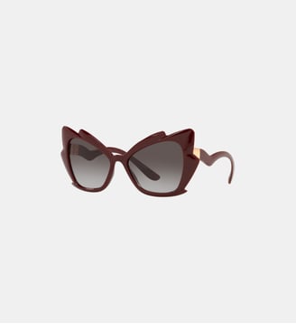Lunettes de soleil Œil de chat DG6166 - Dolce & Gabbana - Bordeaux