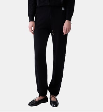 Pantalon long en maille - Liu Jo - Noir