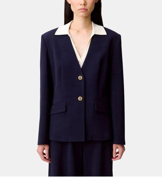 Veste tailleur cintrée - Claudie Pierlot - Marine