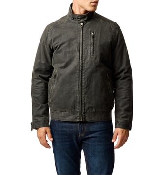 Blouson droit en coton hydrofuge The Jack - Rodd & Gunn - Fougère