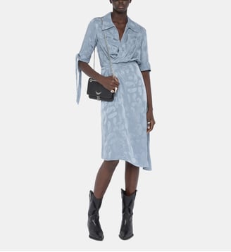 Robe Rhani 100% Soie - Zadig&Voltaire - Bleu sixtine