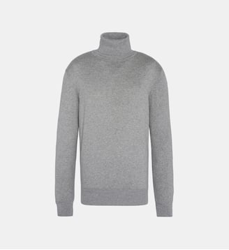 PULL COL ROULE - Schott - Gris