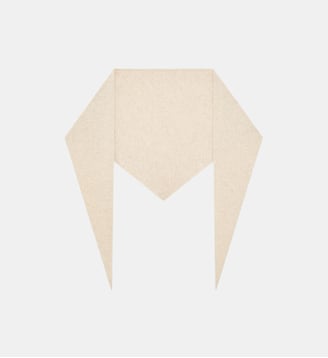 Écharpe malone2 100% cachemire - Motif uni - Cachemire - Caroll - Sable