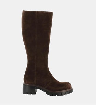 Bottes plates Antonin - Jonak - Marron foncé