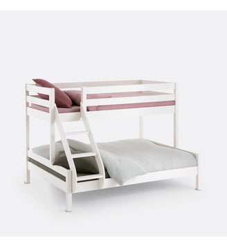 Lits superposés 3 couchages - La Redoute Interieurs - Blanc