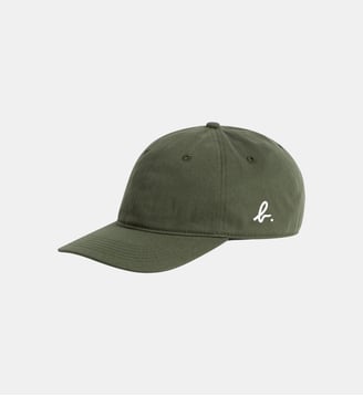 casquette à logo brodé - Agnès b. - Vert foncé