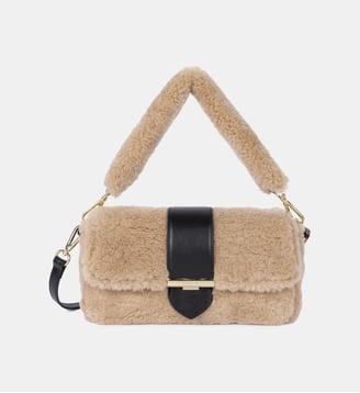 Sac à main Moumoute - Lancaster - Beige et noir