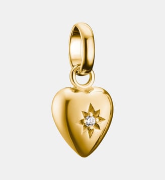 Pendentif Charm cœur avec étoile Connect - Thomas Sabo - Or
