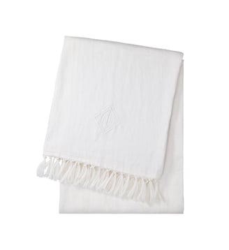 Plaid en lin - Ralph Lauren Home - Blanc