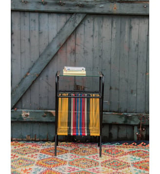 Table d'appoint Hanna N°96- Produit chiné - Debongout - Multicolore
