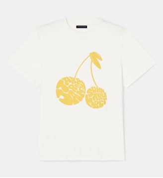 T-Shirt Tara Cherry - Tara Jarmon - Jaune