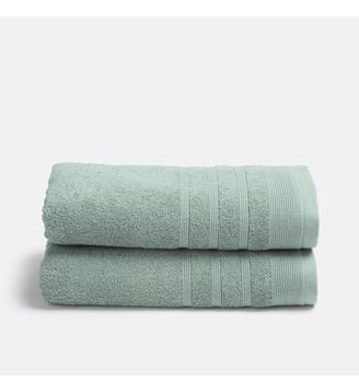 Lot de 2 serviettes éponge 600 g/m2 La Redoute Interieurs