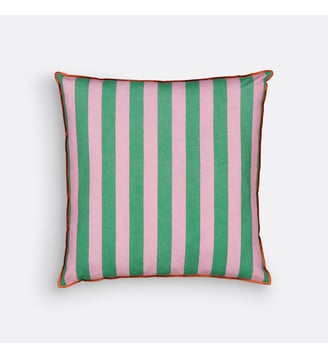 Housse de coussin 45x45 cm - La Redoute Interieurs - Beige et bleu
