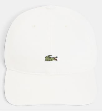Casquette denim de coton Lacoste