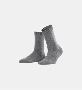 Chaussettes Cosy Wool Laine - Falke - Gris clair melan