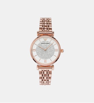 Montre Emporio Armani Blanc AR11244 - Emporio Armani - Doré rosé
