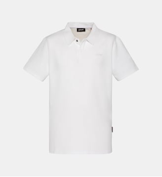 Polo technique - Schott - Blanc