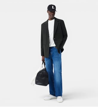 Casquette de baseball broderie 3D - Lacoste - Noir