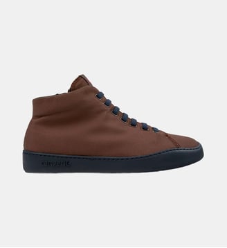 Baskets Peu Touring cuir - Camper - Marron moyen