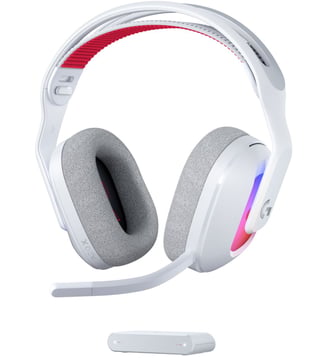 Casque gamer A20X Blanc + base - Logitech - Blanc