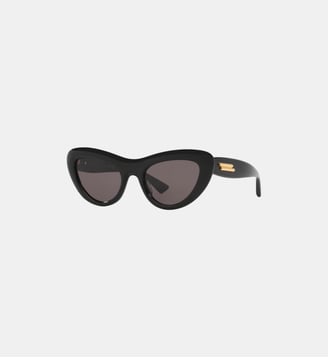 Lunettes de soleil Œil de chat BV1282S - Bottega Veneta - Noir
