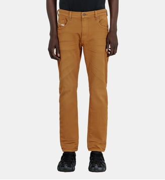 Regular Regular Waist 2032 D-Krooley-BW Joggjeans® - Diesel - Camel