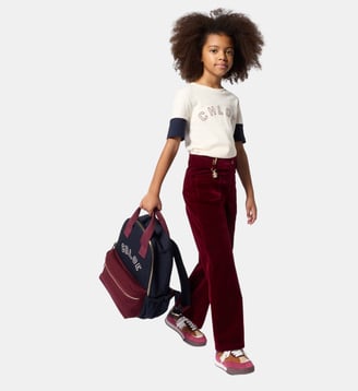 Tee-shirt manches courtes - Chloe Kids - Craie