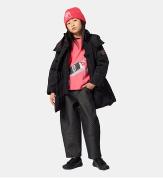 Parka à capuche - Marc Jacobs Kids - Black