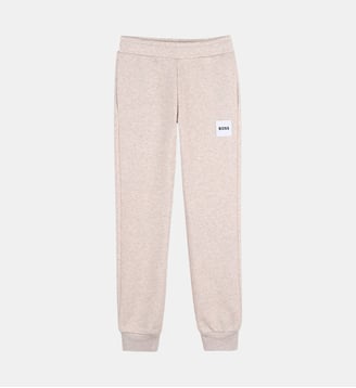 Pantalon de jogging - BOSS Kidswear - Écru chiné