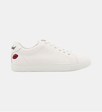 Baskets En Cuir Simone Just Married - Bons Baisers - Blanc