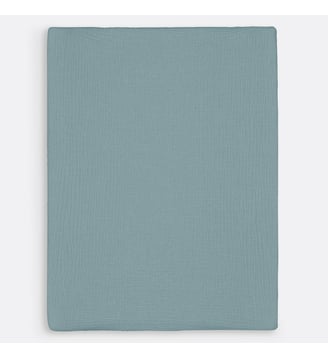 Lot de 2 housses de matelas à langer - La Redoute Interieurs - Bleu gris