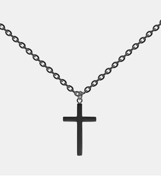 Collier Zephyr en Acier 316L - Phebus - Noir