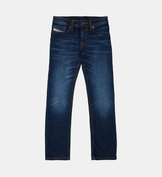 Jean slim fit - Diesel Kids - Denim bleu