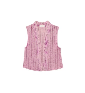 Gilet sans col uni VIVIE La Petite Etoile