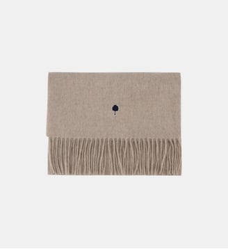 Écharpe en laine SCARF - Faguo - Beige clair