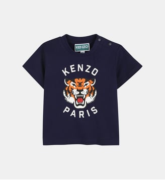 Tee-shirt manches courtes - Kenzo Kids - Medieval blue