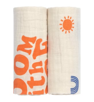 Lot de 2 langes - Lassig - Beige