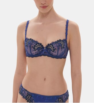 Soutien-gorge corbeille - Bleu électrique - Simone Pérèle - Bleu