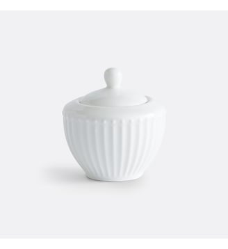 Sucrier en porcelaine - La Redoute Interieurs - Blanc