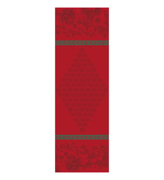 Chemin de table Sous les étoiles - Le Jacquard Francais - Houx
