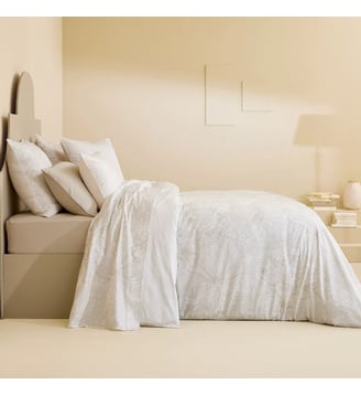 Housse de couette satin de coton - Garnier Thiebaut - White